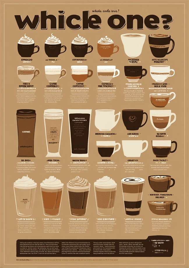 coffee cup sizes